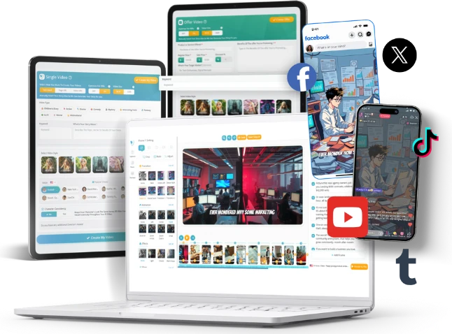 AI Video Creation Dashboard